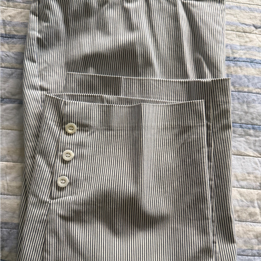 Counterparts Black and White Striped Men's Dress Pants